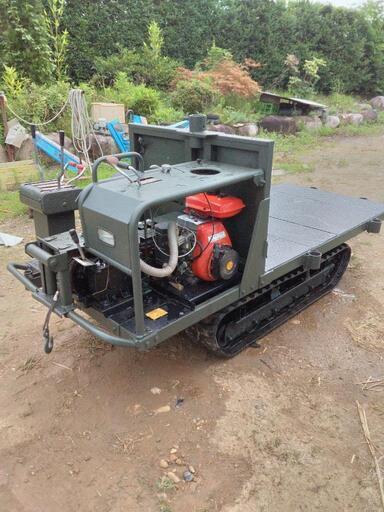 筑水 クローラー 運搬車 GL752 ウインチ搭載 (ガソリン) 筑水 クローラー運搬車 GL752(ガソリン)ウインチ搭載！