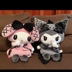 SANRIO サンリオキャラクターズ クロミ マイメロディ ぬいぐるみの画像
