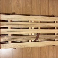 すのこシングルサイズ×2　すのこのみ２台まとめての画像