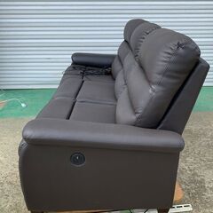JE35 電動リクライニングソファ　3点セット【直接引取り限定】メーカー不明の画像