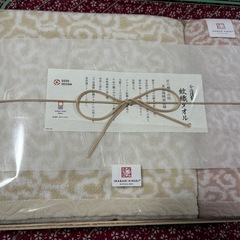 今治タオルセット木箱入りの画像