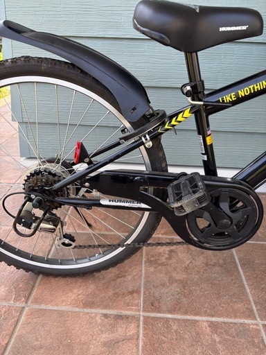 ☆お値下げしました☆HUMMER  自転車     24インチ  子供用  ブラック  黒 