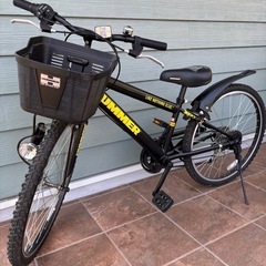 自転車　ママチャリ　２４インチ 群馬埼玉栃木 シティサイクル 自転車20 22 24 26インチシングルスピード 7段