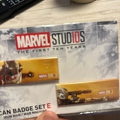 marvel 缶バッヂの画像