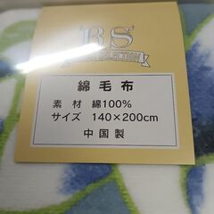 （ご予約済t）(未使用)綿毛布の画像