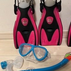 【決まりました】シュノーケルセット　フィン付きの画像