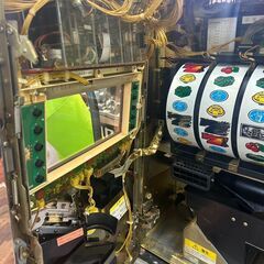 押忍！番長 4号機 操パネル デンセツノオトコD カウンター付き メダル必要機 設定キーありの画像