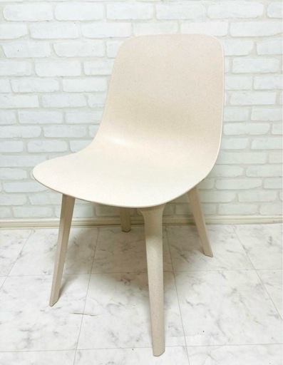 IKEA イケアODGER オドゲルチェアナチュラルホワイト美品