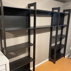 IKEA 棚 本棚 LAIVA ブラウン　の画像