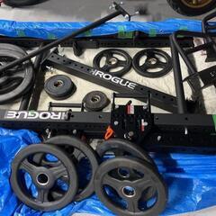 ROGUE　モンスターラックライト　トロリーレバーアーム、シャフト・プレート付の画像