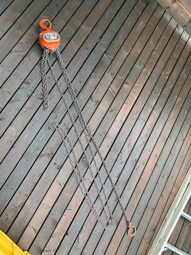 ELEPHANT CHAIN BLOCK COLLTD 手動　チェーンブロック　1t