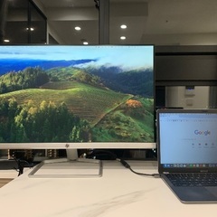 HPモニター　27インチ　フルHD 非光沢IPSパネルの画像