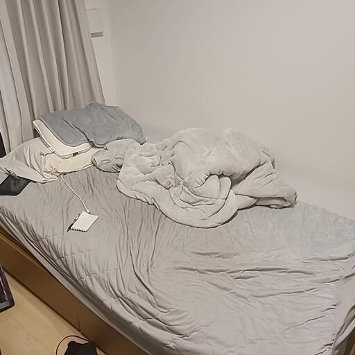 かっか 無印良品のセミダブルベッド！　名古屋市近郊送料設置無料！ かっか様専用 無印良品のセミダブルベッド！ 名古屋市近郊送料