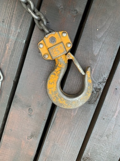 KITO キトー　手動 チェーンブロック　1 1/2 　1.5t