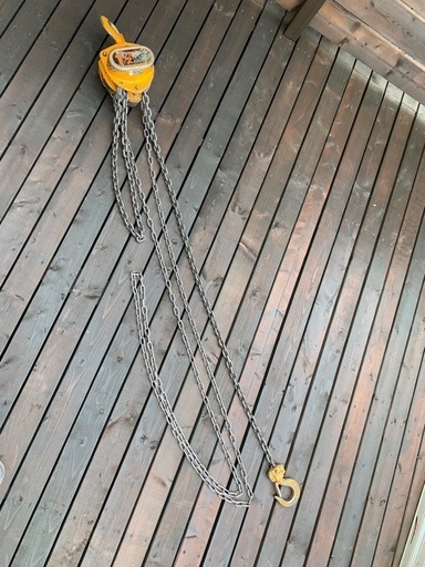 KITO キトー　手動 チェーンブロック　1 1/2 　1.5t