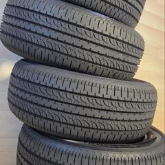 新車外し 2025年製 ヨコハマ ジオランダ－ 225/55R18 10分山 4本 デリカの画像