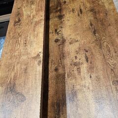 東馬 木目調アイアンデスクの画像