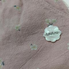 【中古】80cm 女の子 花柄レース付きかぼちゃパンツの画像