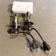 H4 6000k LEDヘッドライトバルブ 新品