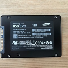 値下り！ Samsung 850 EVO 1TB SSDの画像