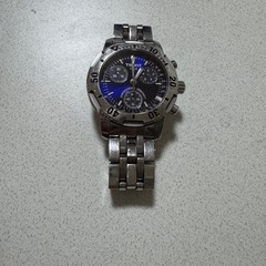 TISSOT PR 100 クロノグラフ ブルー文字盤の画像
