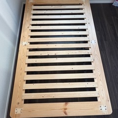 セミダブルベッドフレーム｜組立簡単・美品の画像