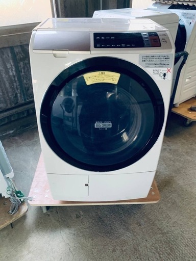 日立 ドラム式電気洗濯乾燥機 BD-SV110AR