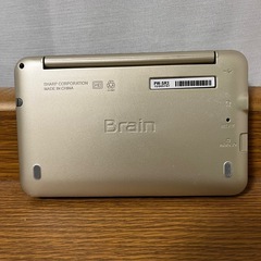 【中古美品格安】SHARP BRAIN PW-SR3 シャンパンゴールドの画像