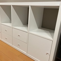 IKEA 棚 KALLAX ホワイトの画像