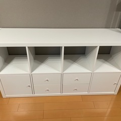 IKEA 棚 KALLAX ホワイトの画像