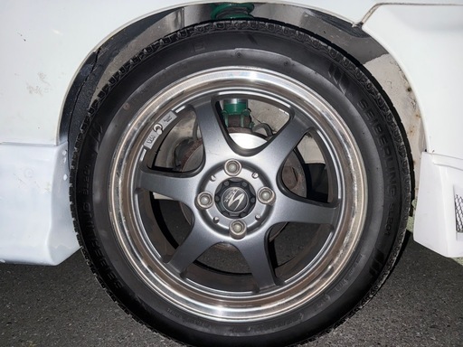 タイヤほぼ新品！15インチホイールタイヤセット