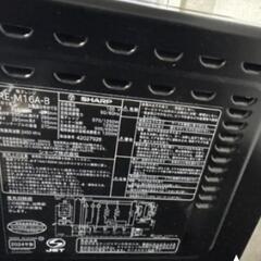 24年5月購入品 シャープ 電子レンジ オーブンレンジ 16L ターンテーブル ヘルツフリー トースト機能  RE-M16A-Bの画像