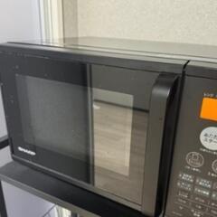 24年5月購入品 シャープ 電子レンジ オーブンレンジ 16L ターンテーブル ヘルツフリー トースト機能  RE-M16A-Bの画像