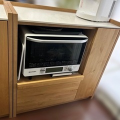 間仕切りキッチンカウンターの画像