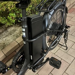 購入不可！⭐️おすすめ！美品！電動自転車 ブラック20インチ 電動アシスト自転車 6段変速 電動 自転車 アシスト自転車 bicycle-209assist Airbikeの画像