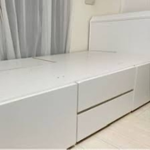 ニトリ　収納付きベッド【取りにきていただける方のみ】