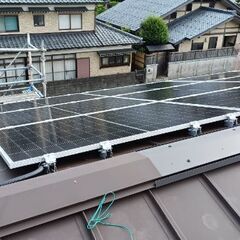 急募！福井県内で太陽光発電の手元の画像