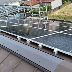 急募！福井県内で太陽光発電の手元の画像