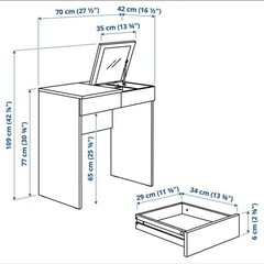 IKEA ドレッサー②の画像