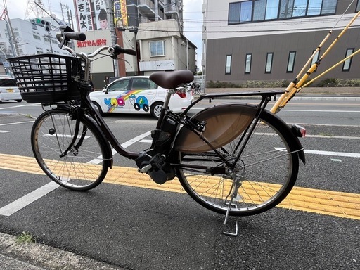 中古Panasonic電動アシスト自転車8.9Ah4点灯大阪 (となりの樹