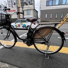 中古 Panasonic電動アシスト自転車8Ah 大阪 (となりの樹) 近鉄