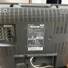 パナソニック液晶テレビビエラ20型　壁掛け金具付きの画像