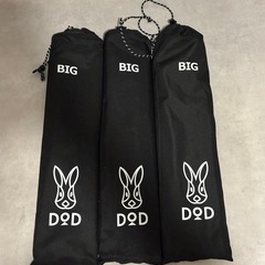 DOD ビッグタープポール×3（木目）の画像