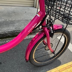 中古20インチYAMAHA電動アシスト自転車　12.8Ah 大阪の画像