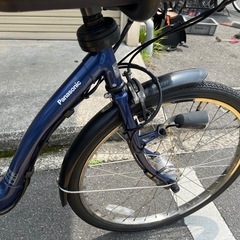 中古Panasonic電動アシスト自転車　13.2Ah4点灯　大阪の画像