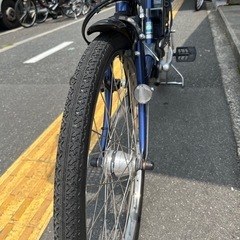 中古Panasonic電動アシスト自転車　13.2Ah4点灯　大阪の画像