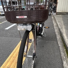 中古YAMAHA電動アシスト自転車　12.3Ah 大阪の画像
