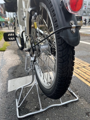 中古20インチPanasonic電動アシスト自転車13.2Ah4点灯大阪