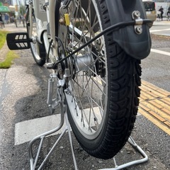 中古20インチPanasonic電動アシスト自転車　13.2Ah4点灯　大阪の画像