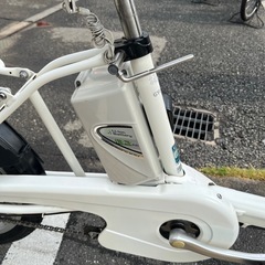 中古20インチPanasonic電動アシスト自転車　13.2Ah4点灯　大阪の画像